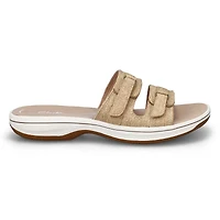Breeze Piper Slide Sandal - Sand Interest