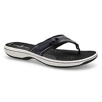 Women's Breeze Reyna Thong Sandal - Black