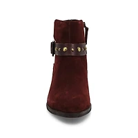 Women's Morzine Buckle Ankle Boot - Merlot