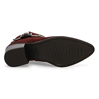 Bottine à boucle MORZINE BUCKLE, merlot, femmes