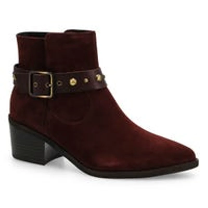 Bottine à boucle MORZINE BUCKLE, merlot, femmes