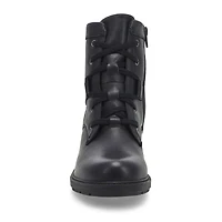 Botte  lacets HEARTH PARKER, noir, femmes