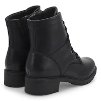 Women's  Hearth Parker Lace Up Boot - Black