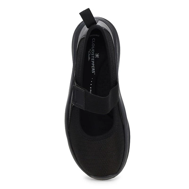 Women's Solevana Jane  Wide Mary Shoe - Black