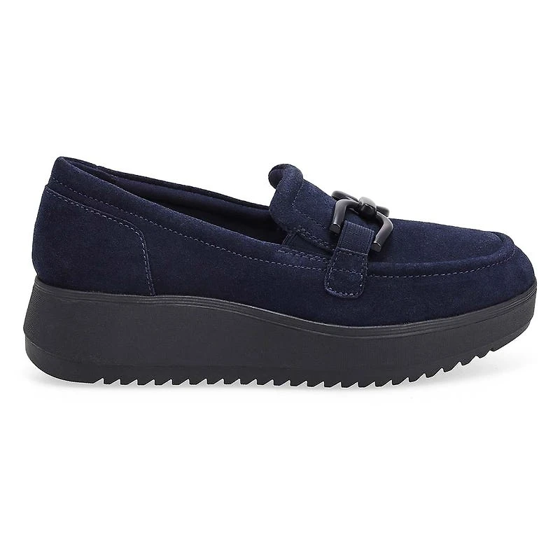 Mocassin plateforme Zylah Top pour femmes - Noir