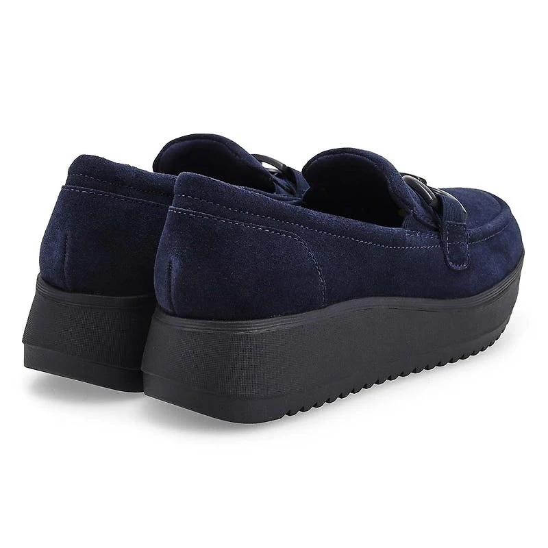 Mocassin plateforme Zylah Top pour femmes - Noir