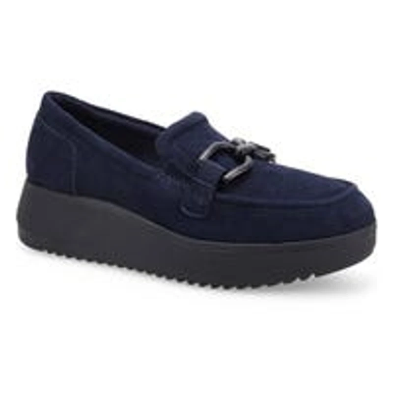 Mocassin plateforme Zylah Top pour femmes - Noir