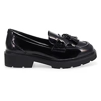Women's Lauryl Tassel Patent Wide Dress Loafer - B