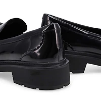 Women's Lauryl Tassel Patent Wide Dress Loafer - B