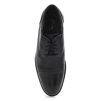 Men's Steadwell Cap Wide Dress Oxford  - Black