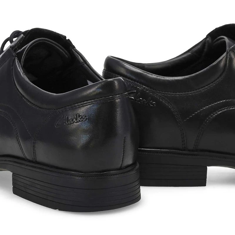 Men's Steadwell Cap Wide Dress Oxford  - Black