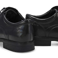 Men's Steadwell Cap Wide Dress Oxford  - Black