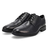 Men's Steadwell Cap Wide Dress Oxford  - Black