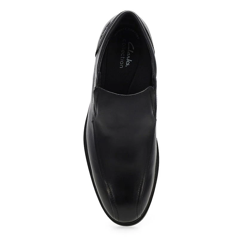 Men's Steadwell Step Slip On Wide Dress Shoe -Blac