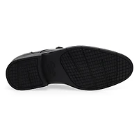 Men's Steadwell Step Slip On Wide Dress Shoe -Blac