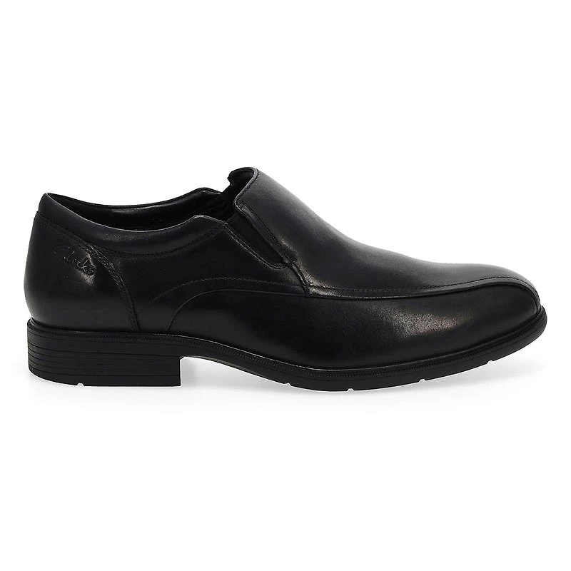 Men's Steadwell Step Slip On Wide Dress Shoe -Blac