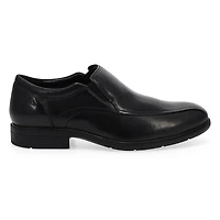 Men's Steadwell Step Slip On Wide Dress Shoe -Blac