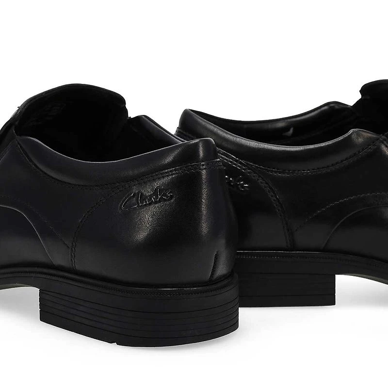 Men's Steadwell Step Slip On Wide Dress Shoe -Blac