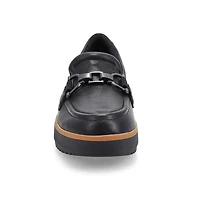 Women's Zylah Top Platform Loafer - Black