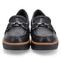 Women's Zylah Top Platform Loafer - Black