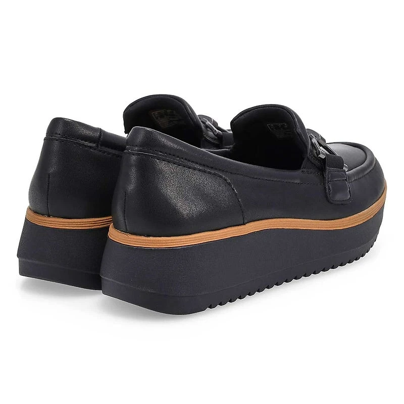 Women's Zylah Top Platform Loafer - Black