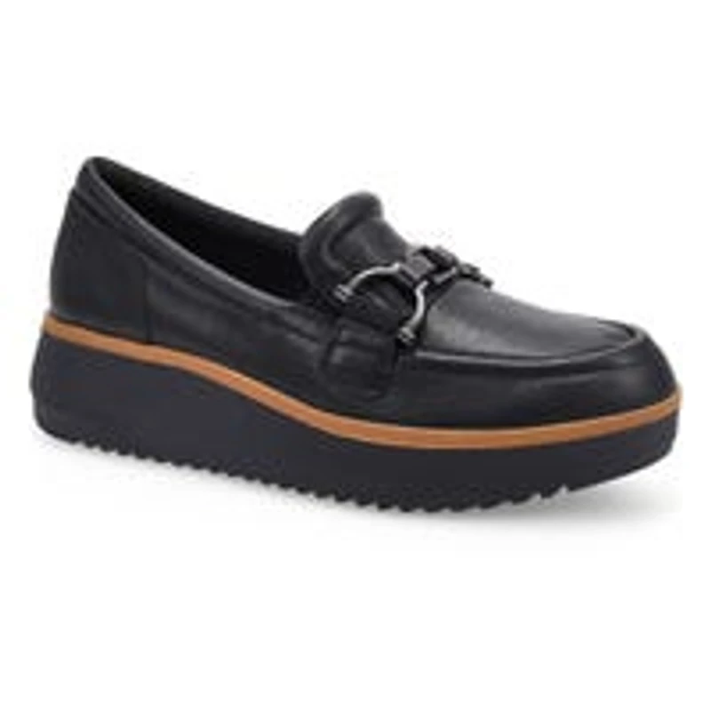 Women's Zylah Top Platform Loafer - Black