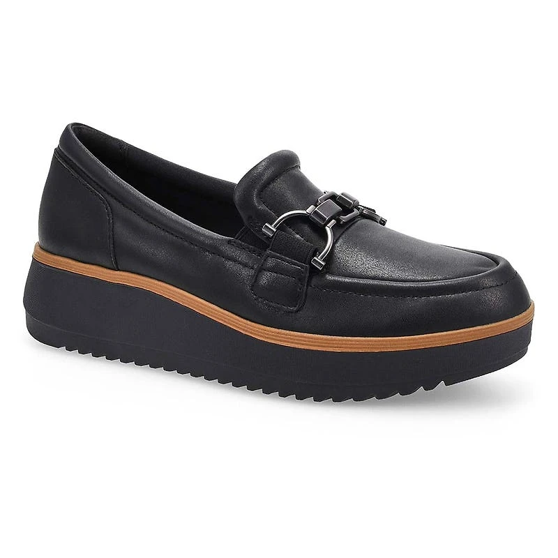 Women's Zylah Top Platform Loafer - Black