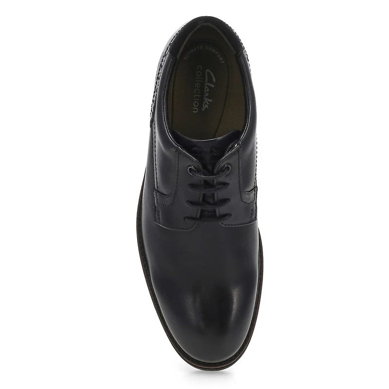 Men's Emmet Plain Lace Up Oxford - Black