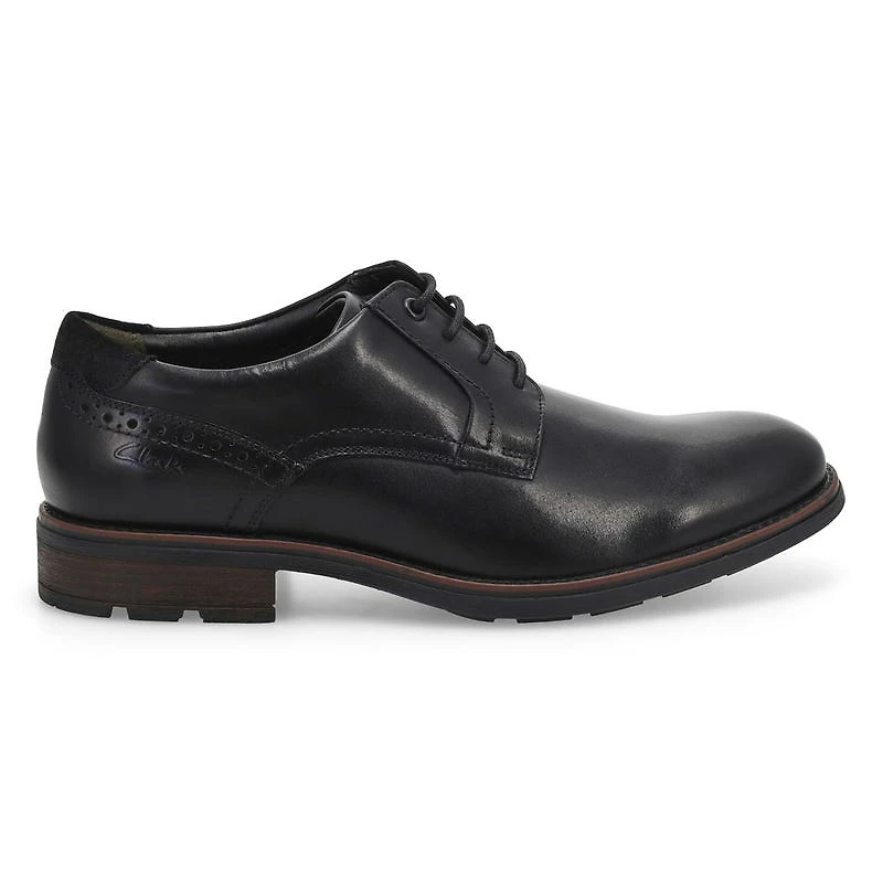 Men's Emmet Plain Lace Up Oxford - Black