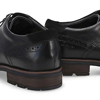Men's Emmet Plain Lace Up Oxford - Black