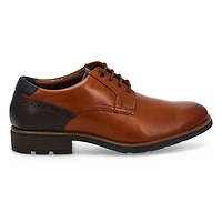 Richelieu à lacets EMMET PLAIN, noir, hommes