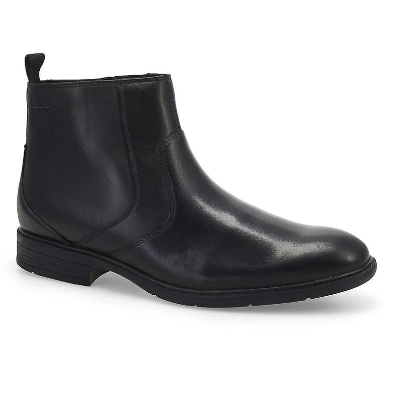 Men's Steadwell Zip Casual Ankle Boot - Black