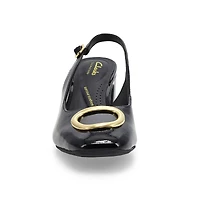 Women's Fernie Sling Dress Heel - Black Patent