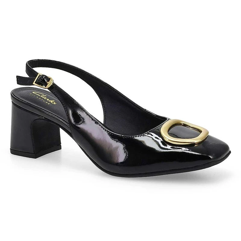 Women's Fernie Sling Dress Heel - Black Patent