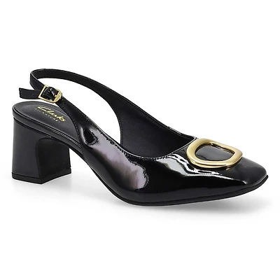 Women's Fernie Sling Dress Heel - Black Patent