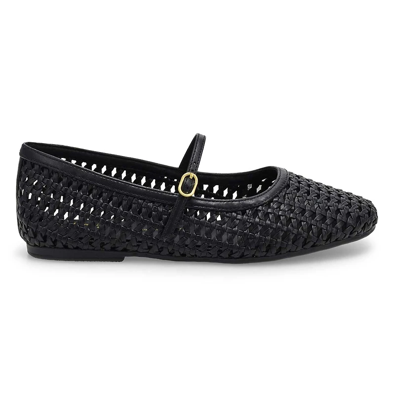 Women's Livia Sky Woven Maryjane Dress Flat