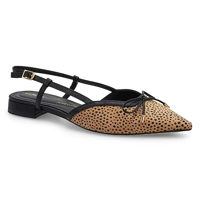 Women's Sensa15 Bow Dress Flats - Animal Print