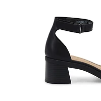 Women's  Jaylan Dream Leather Heel Sandal - Black