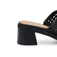 Women's  Jaylan Heel Sandal - Black