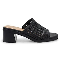 Sandale  talon JAYLAN, noir, femmes