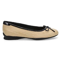 Ballerine JAZMYNN BOW, beige, femmes