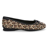Women's Jazmynn Bow Ballet Shoe - Beige