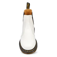 Chelseas 2976 YELLOW STITCH, blanc, femmes