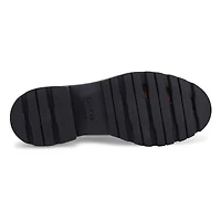 Women's Code L Step black dress loafer with a bloc