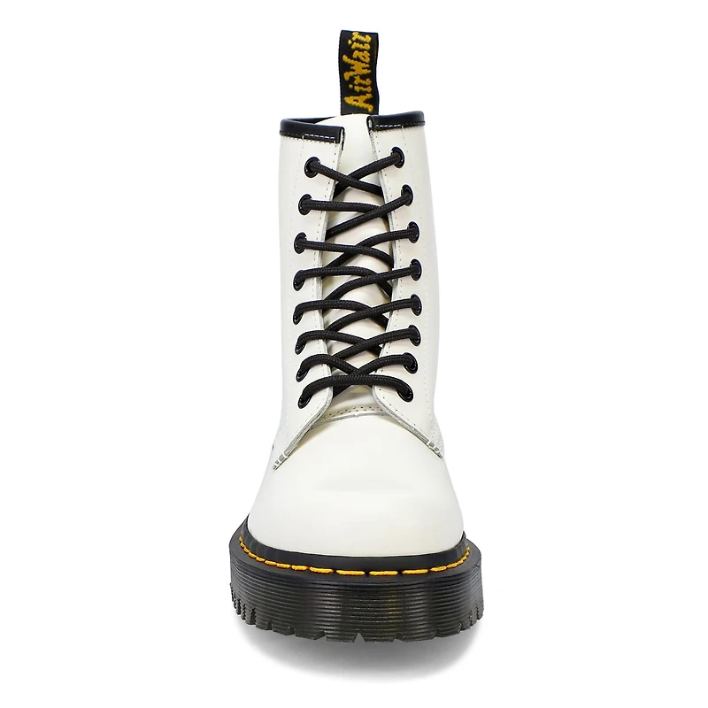 Botte en cuir à 8 œillets 1460 BEX, noir, femmes