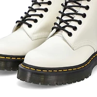 Botte en cuir à 8 œillets 1460 BEX, noir, femmes