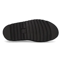 Women's Vegan Voss 2 Strap Casual Sandal - Black