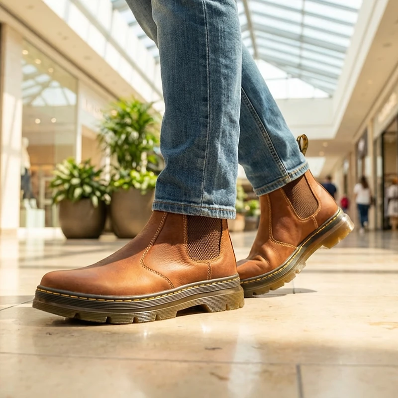 Unisex Hardie II Casual Chelsea Boot - Whiskey