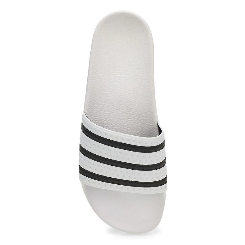 Claquette ADILETTE COMFORT, noir/blanc