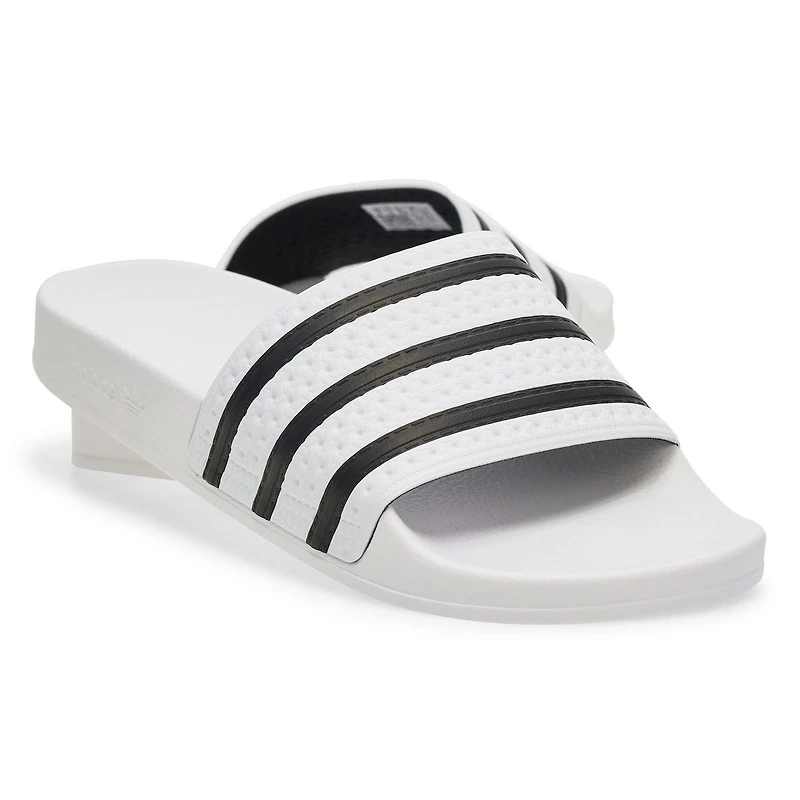 Claquette ADILETTE COMFORT, noir/blanc